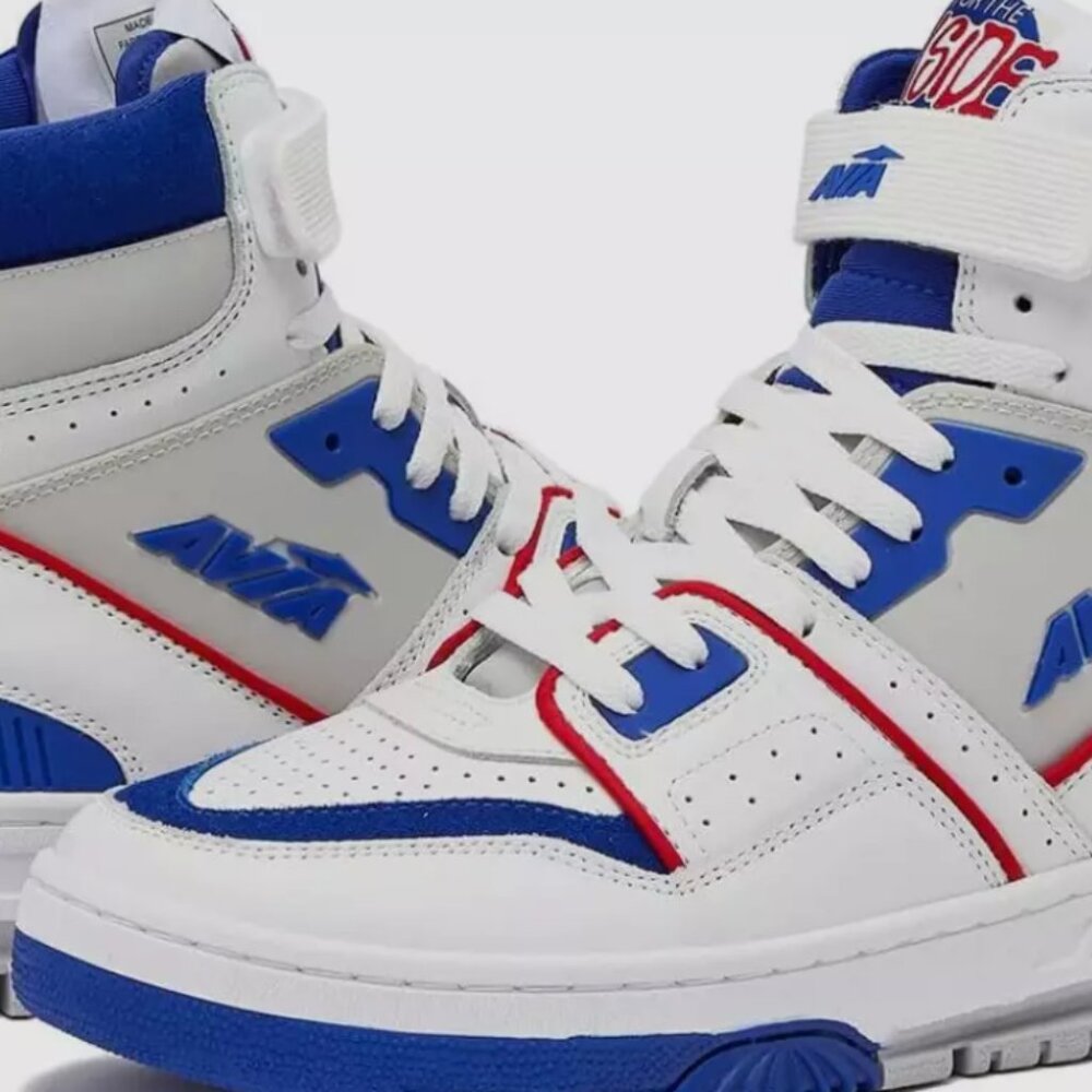Avia 880 Men’s Basketball Shoes, High Top Retro Sneakers for Indoor or Outdoor